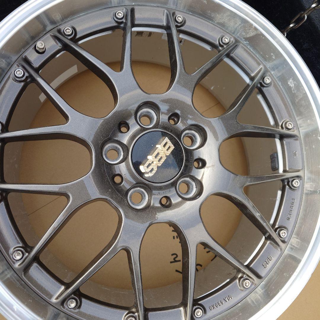 BBS 18インチ4本 ホイール ガンメタリック RS-GT