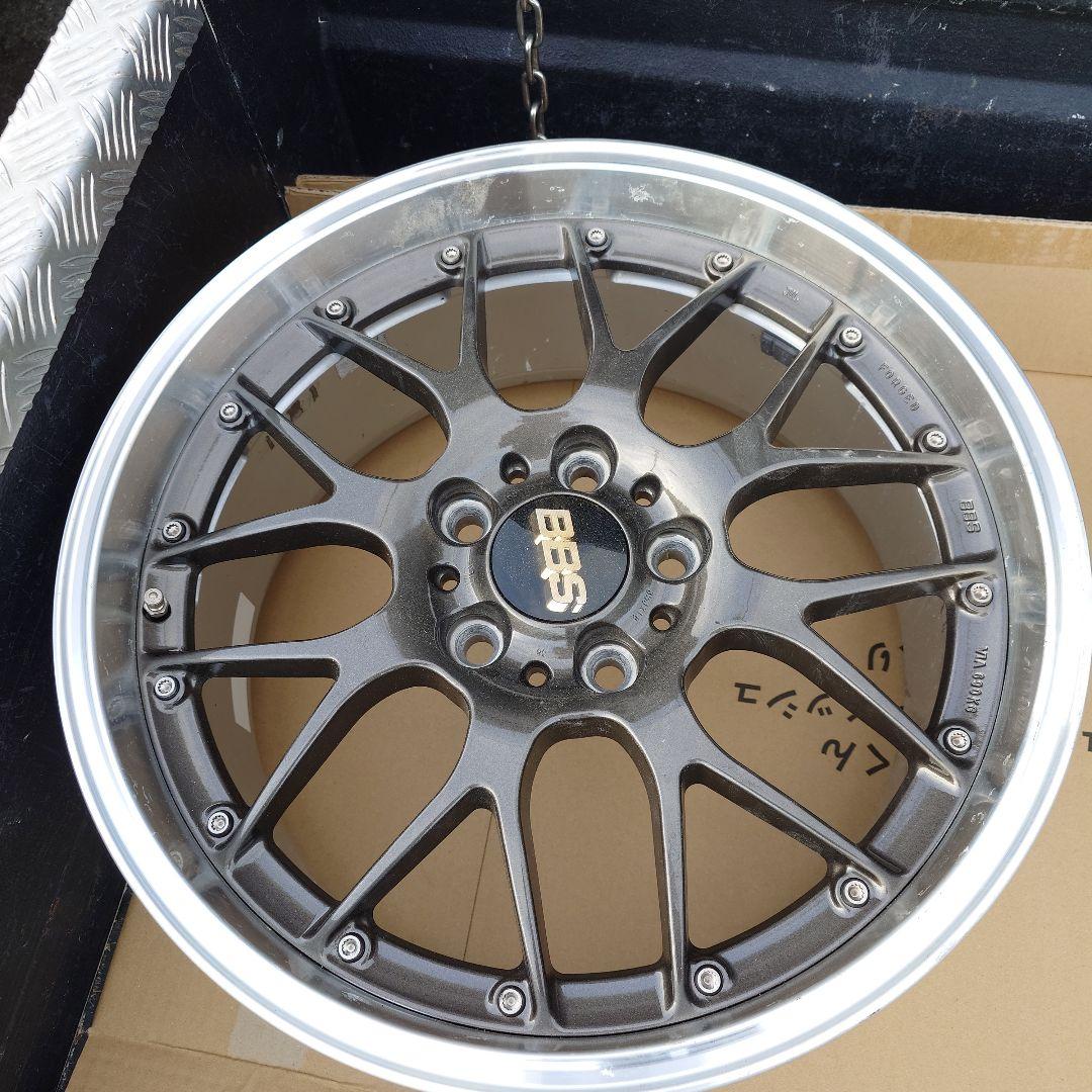 BBS 18インチ4本 ホイール ガンメタリック RS-GT