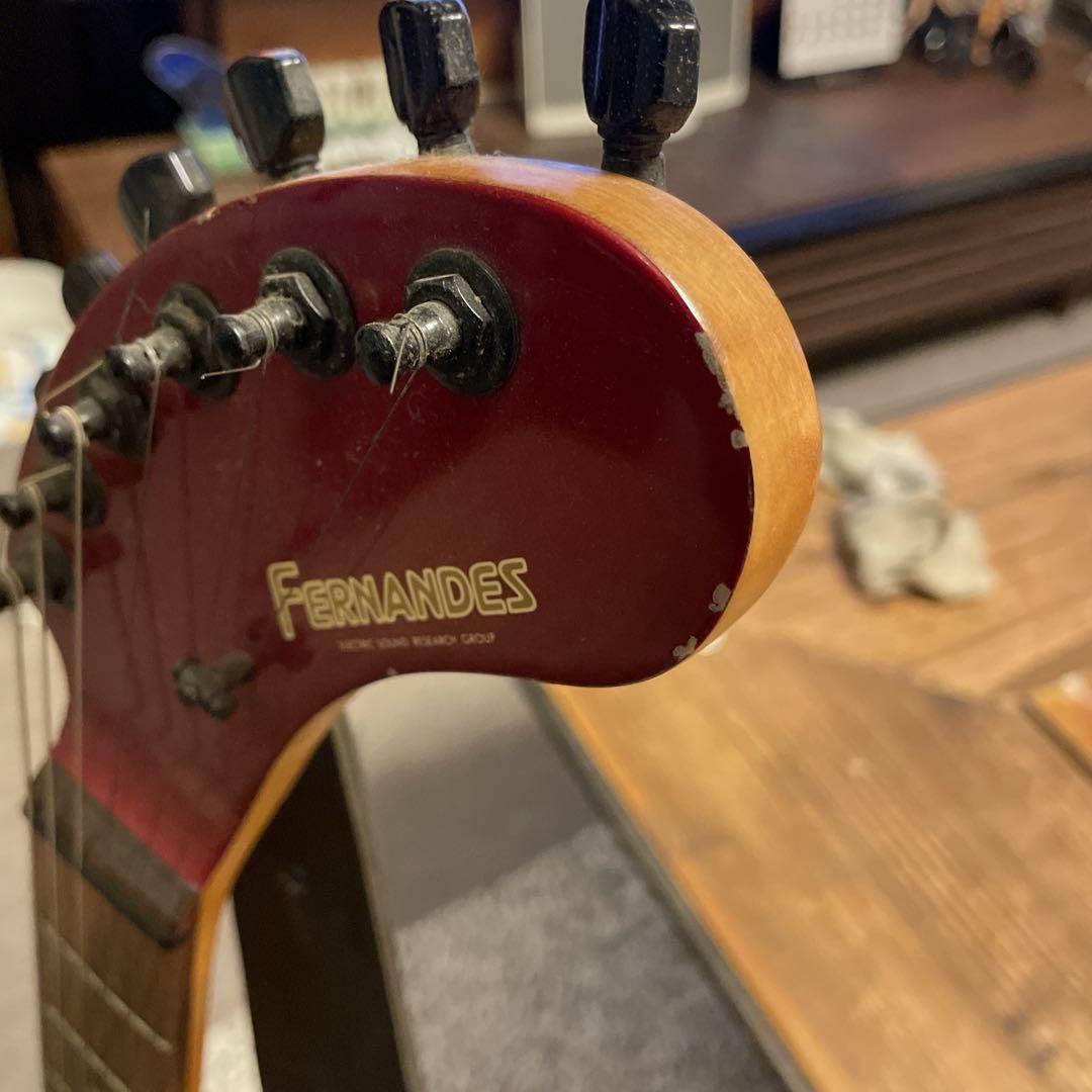 FERNANDES ZO-3 赤 エレキギター アンプ内蔵