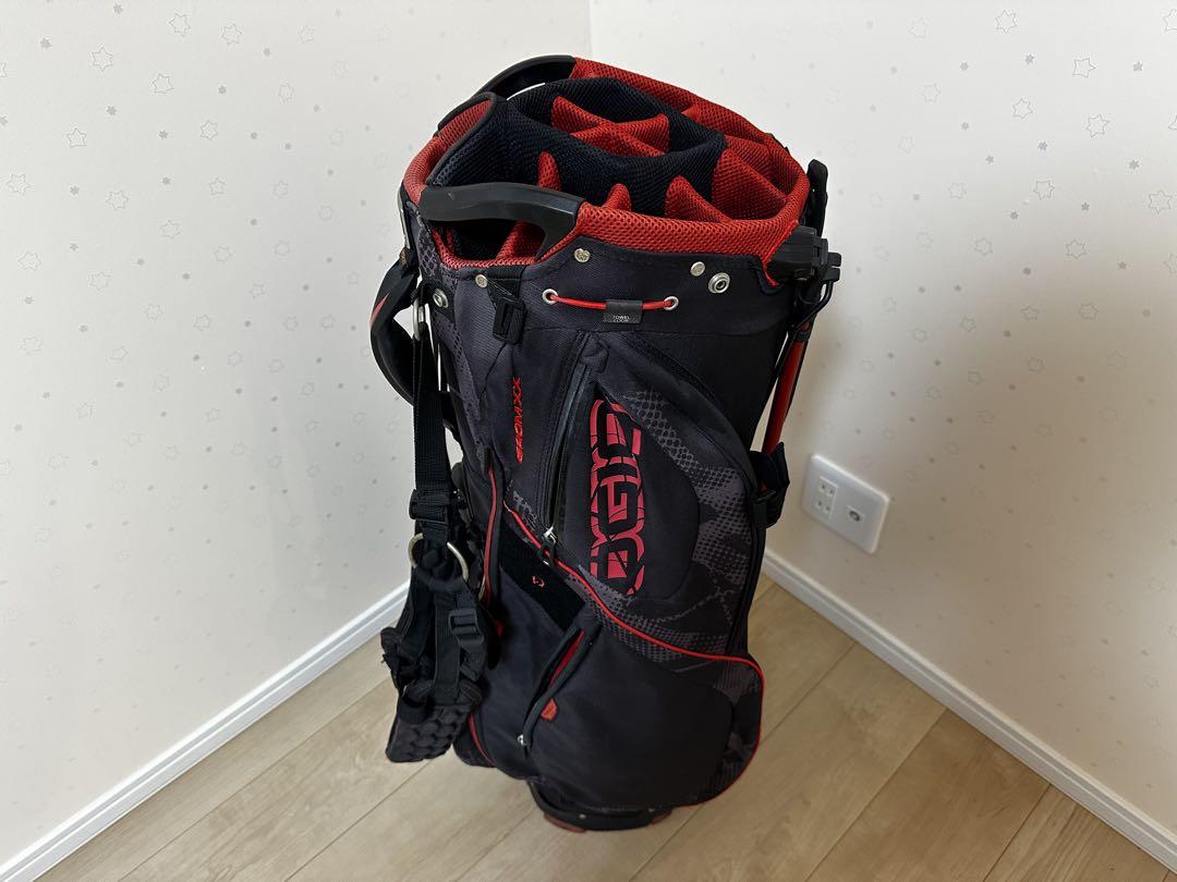 OGIO スタンドゴルフバッグ 黒/赤