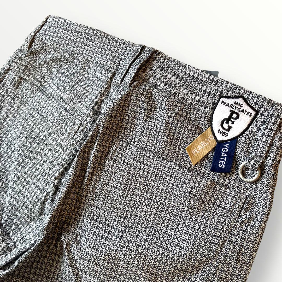大人も着やすいシンプルファッション タグ付新品】パーリーゲイツパンツ パワフルストレッチパンツ レディースウェア