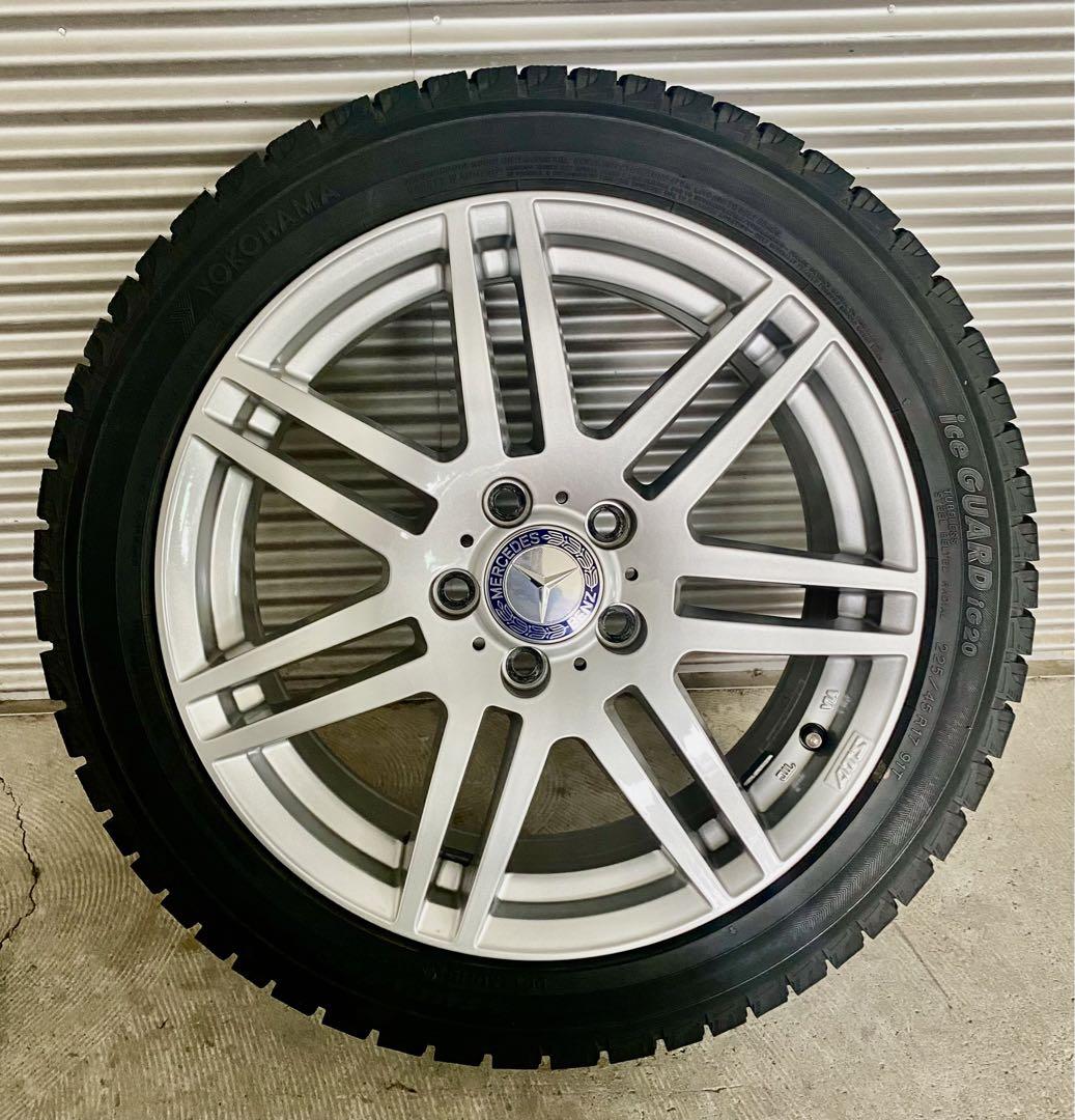 ベンツA180 スタッドレスタイヤ　225/45R17