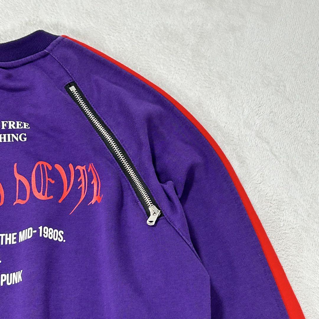 希少　ビンテージスウェット　Do the Right Thing　天使と悪魔