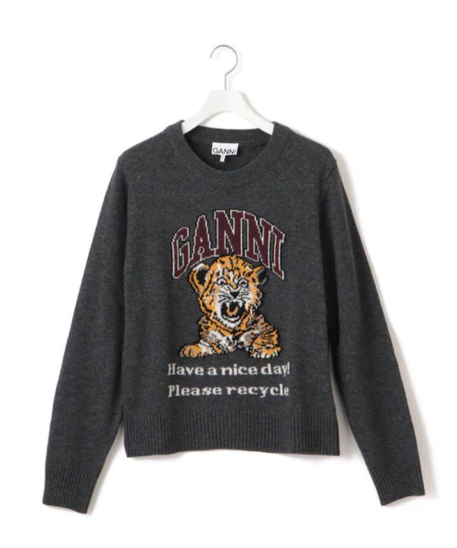 GANNI (ガニー)Tiger Crewneck