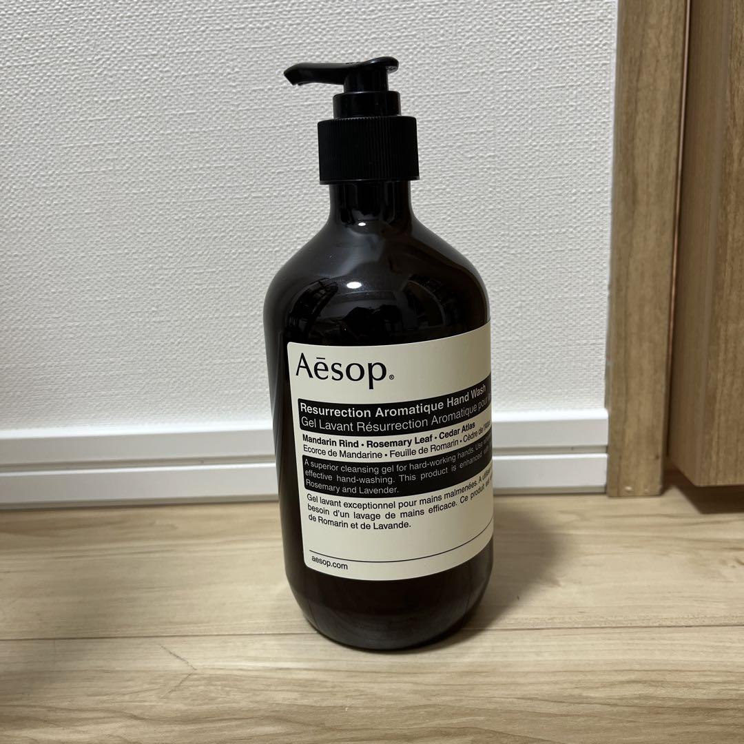 年末のプロモーション大特価！ Aesop レスレクション ハンドウォッシュ 500ml 衛生日用品