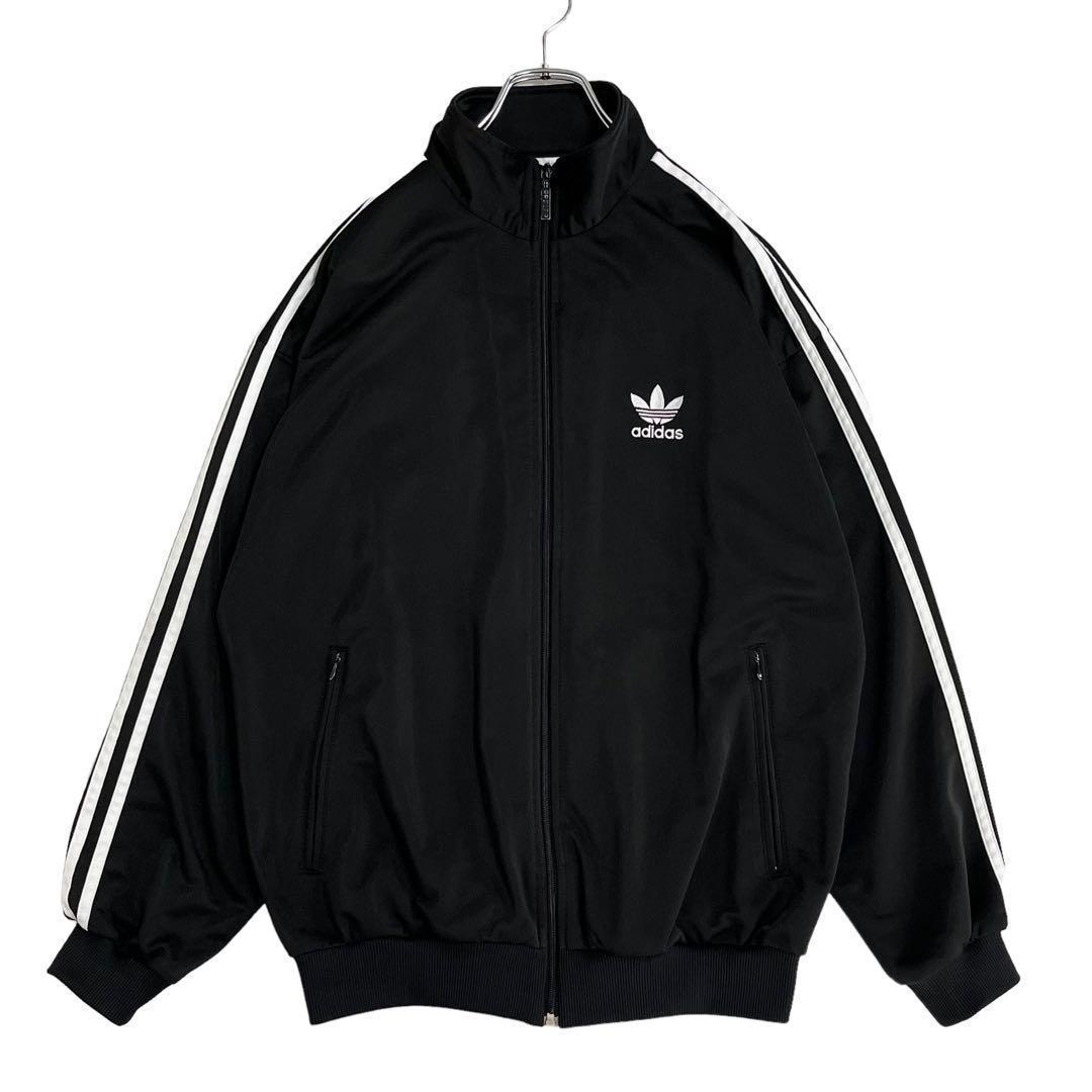 2786 adidas トラックジャケット 90s ヴィンテージ ブラック M〜
