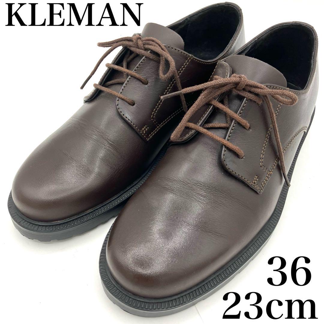 【良品】　クレマン　DANON　ダノン　レースアップシューズ　23cm