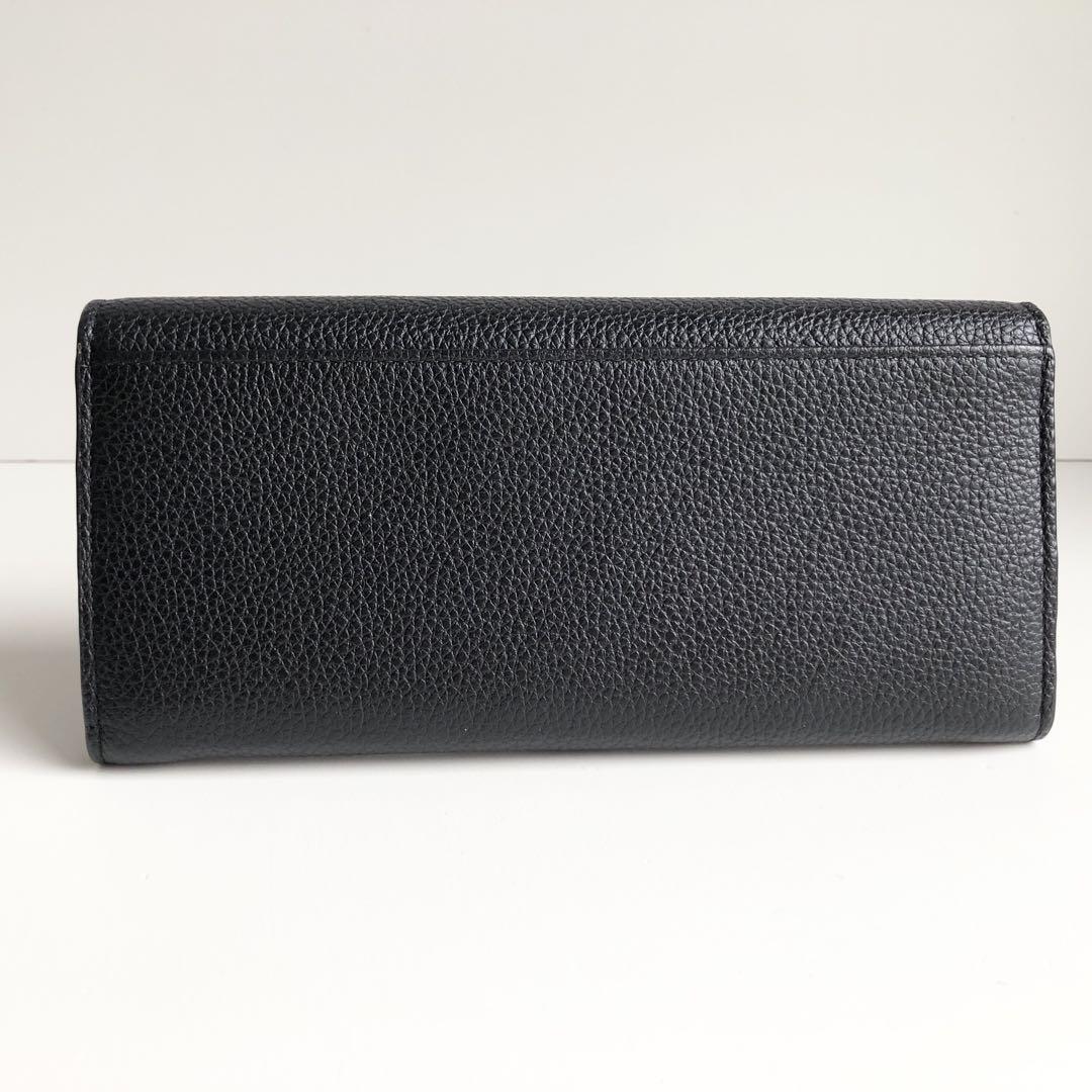 新品保管✨FURLA フルラ 長財布 レザー バックル　ブラック