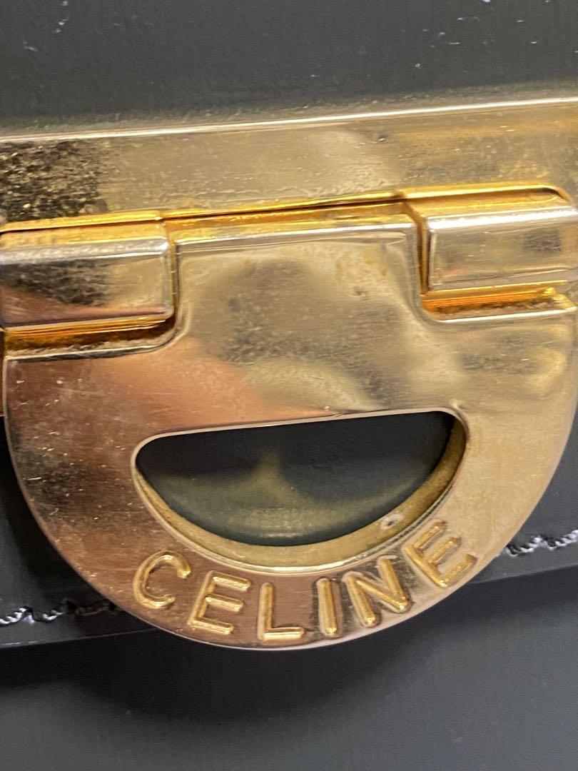 ブランド購入サイト □ CELINE カーキ ハンドバッグ 2wayショルダー セリーヌ バッグ