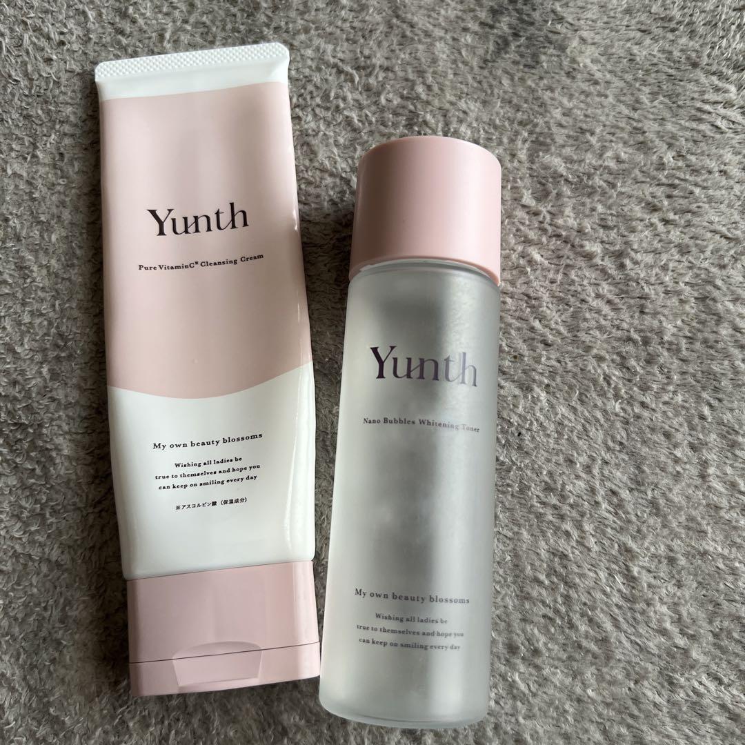 Yunth クレンジングクリーム＆化粧水