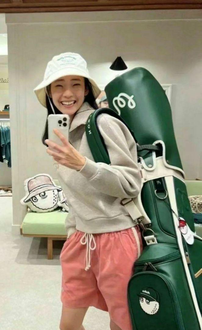 Malbon golf 大人気★マルボンゴルフキャディバッグ スタンド型 緑