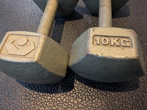 ファッション通販 安い ボディソリッド 10kg2本-【楽天市場 鉄アレイ 六角 BODY-STRONG ウエイトトレーニング
