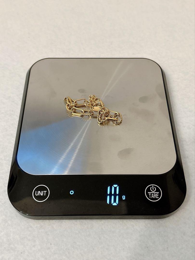 ケース付き　遺品整理　18K ブレスレット10g
