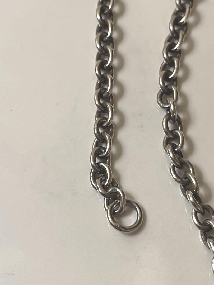 ノンブランドネックレス　チェーン付き　長さ45cm 重さ30g ユーズド品
