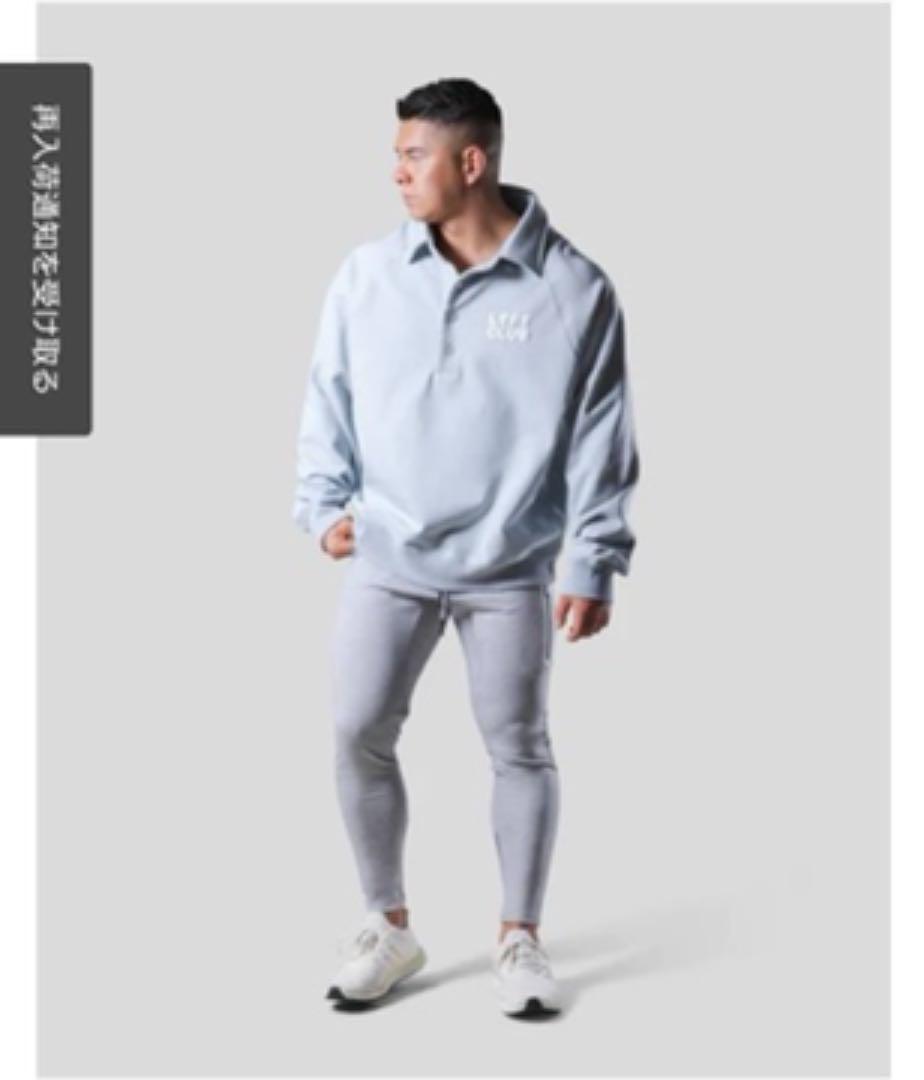 Oversize V-Neck Sweat Shirt - D.Grey – LÝFT