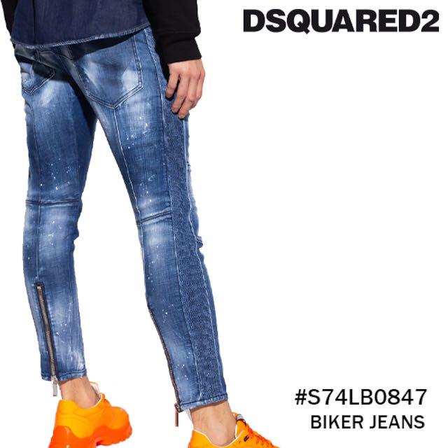 DSQUARED2 メンズ BIKER JEANS