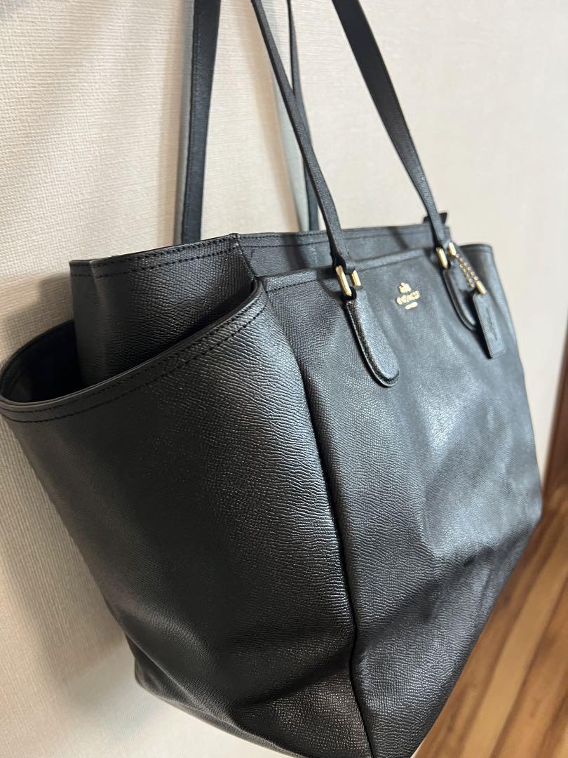 旅行バッグ‼️COACH 黒 トートバッグ マザーズバッグ 大容量