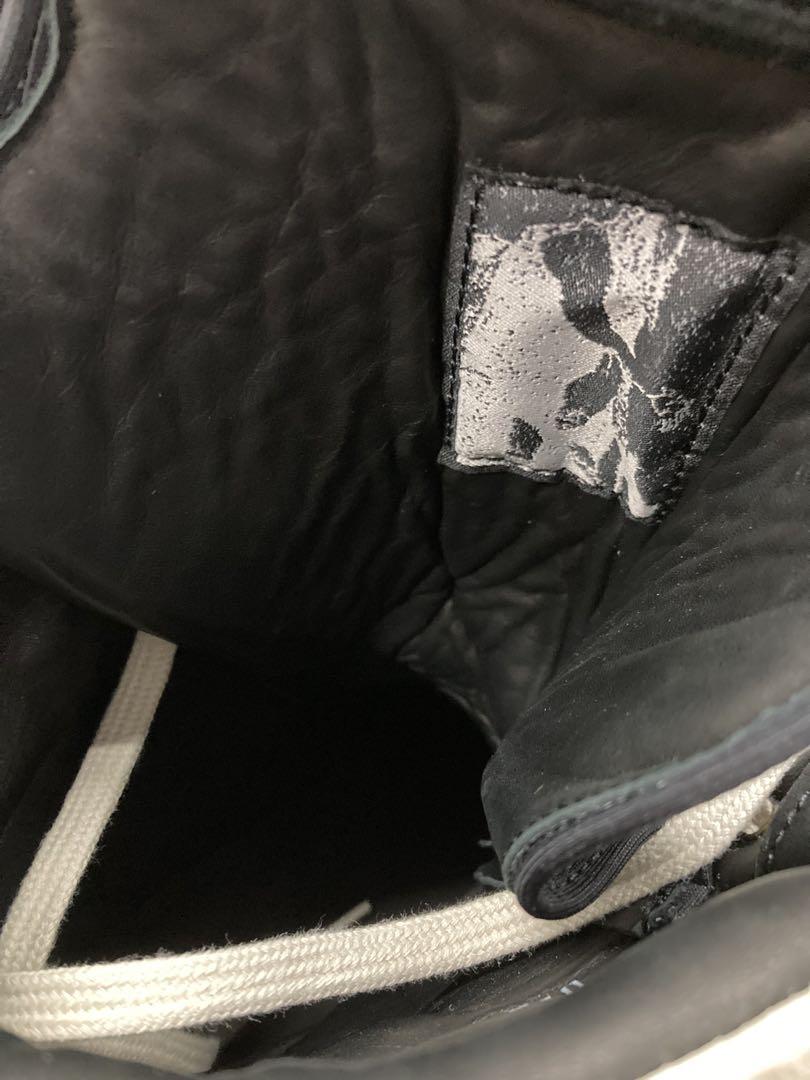 Rick Owens MEGA GEOBASKET Bumper ハイカット