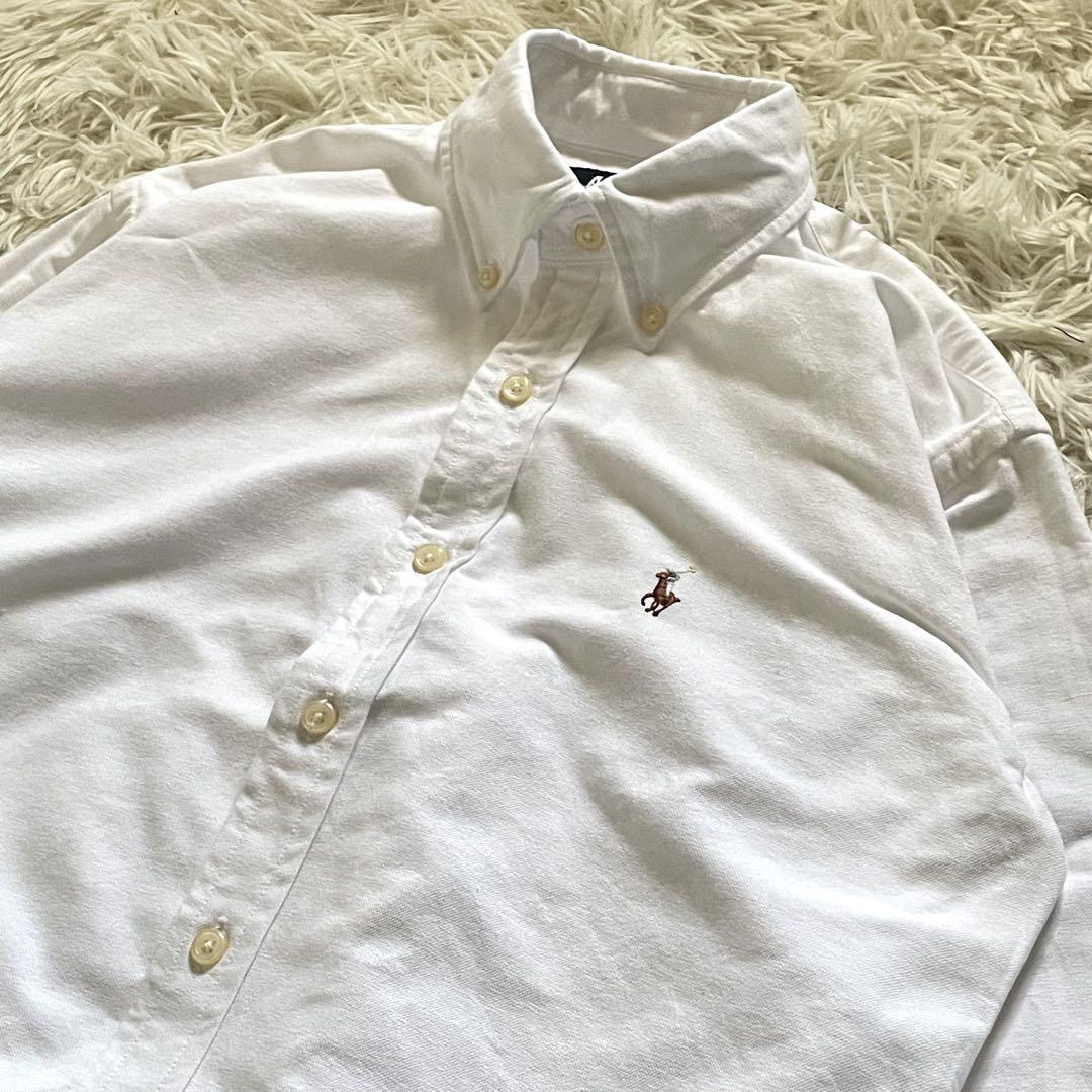RALPH LAUREN オクスフォードシャツ ボタンダウン 90s M-L相当