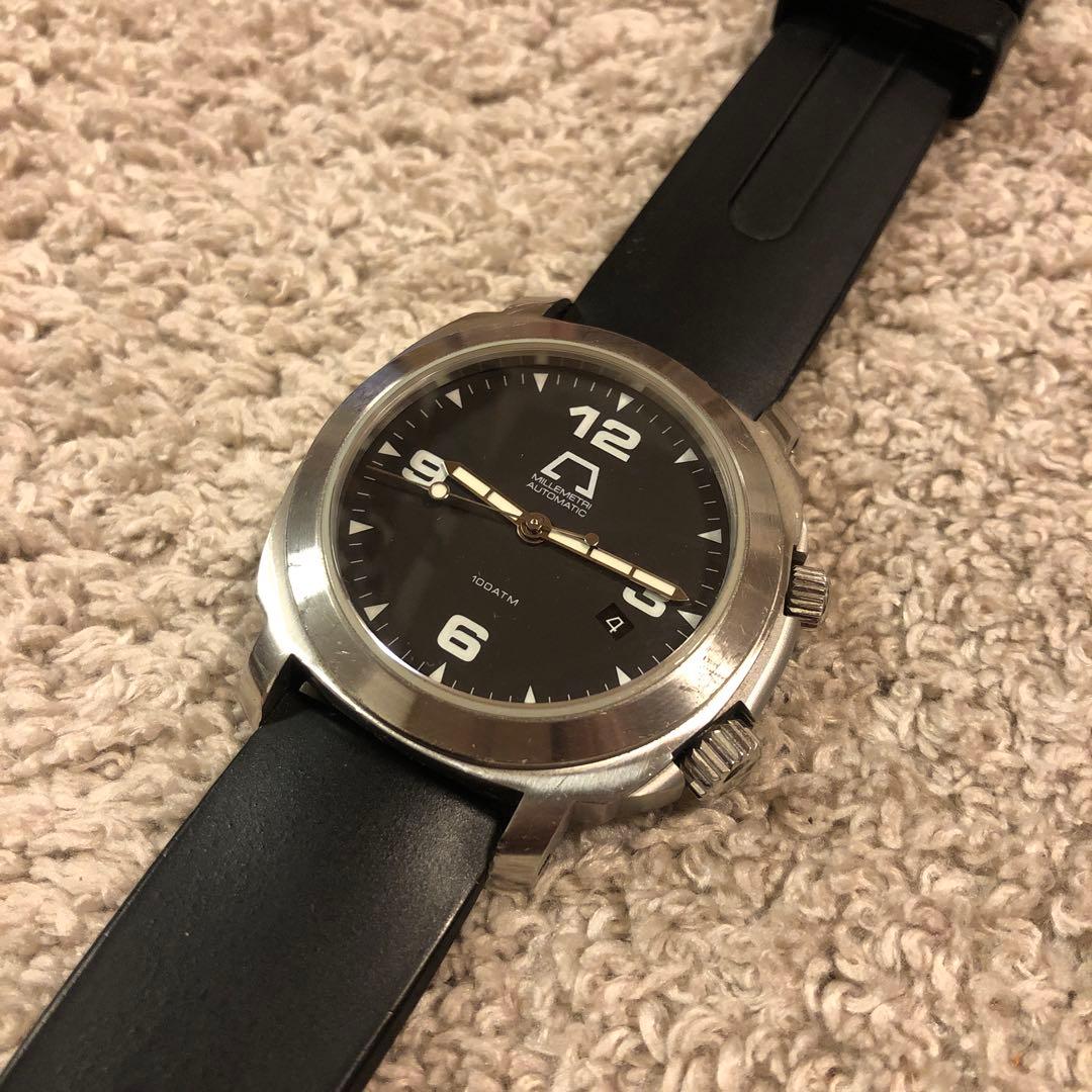 高評価! アノーニモ ANONIMO ミッレメトリ 純正ベルト付き 腕時計