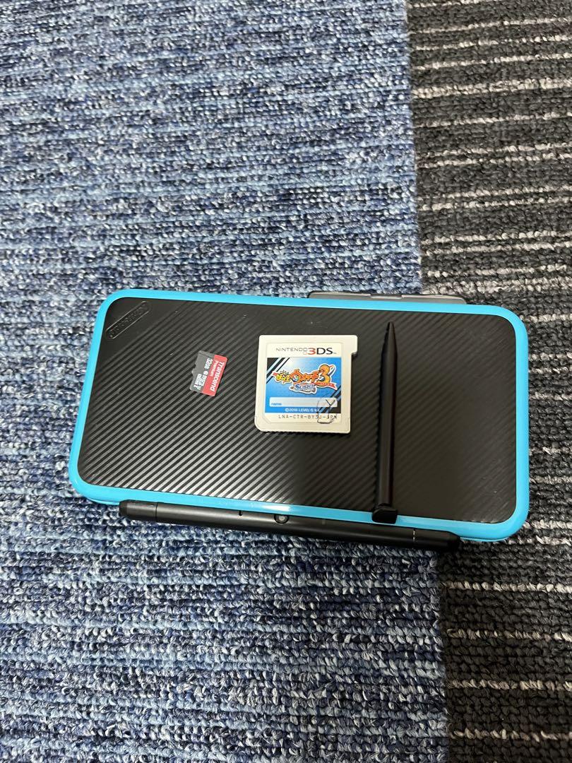 任天堂 New 2DS LL ブラック/ブルー　おまけあり