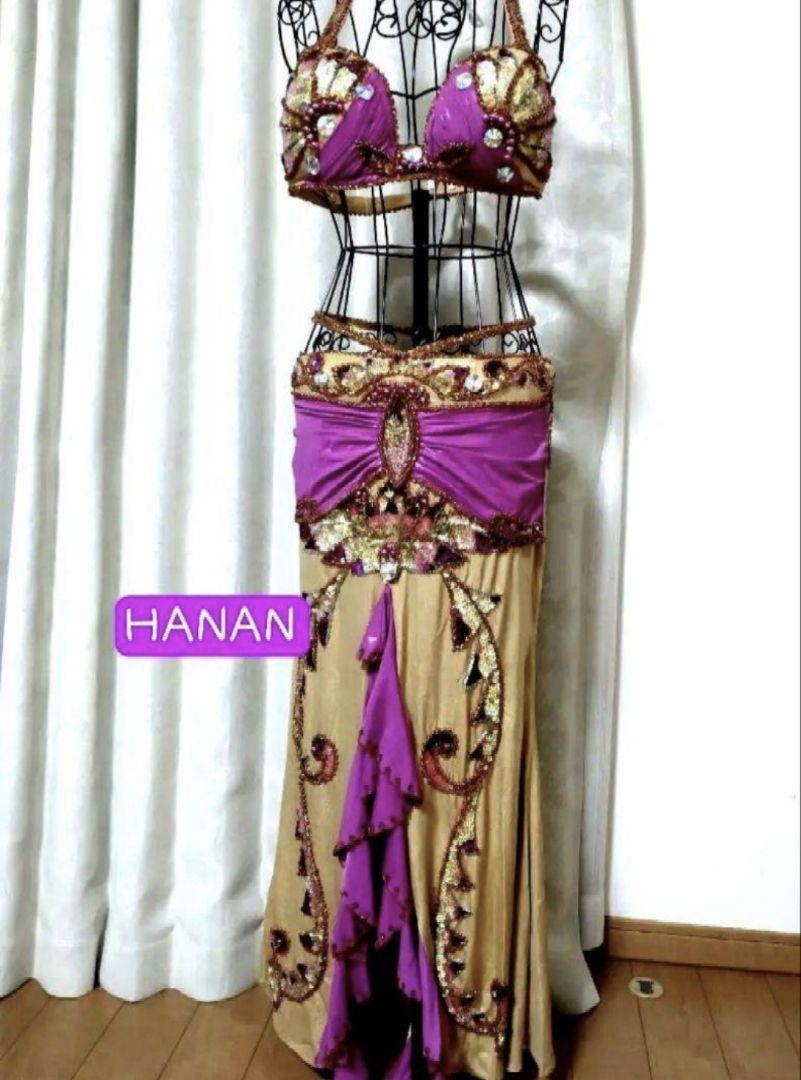ベリーダンス　HANAN　ハナ―ン　オリエンタル　衣装　ゴールド　コスチューム ベリーダンス HANAN ハナ―ン オリエンタル 衣装 ゴールド