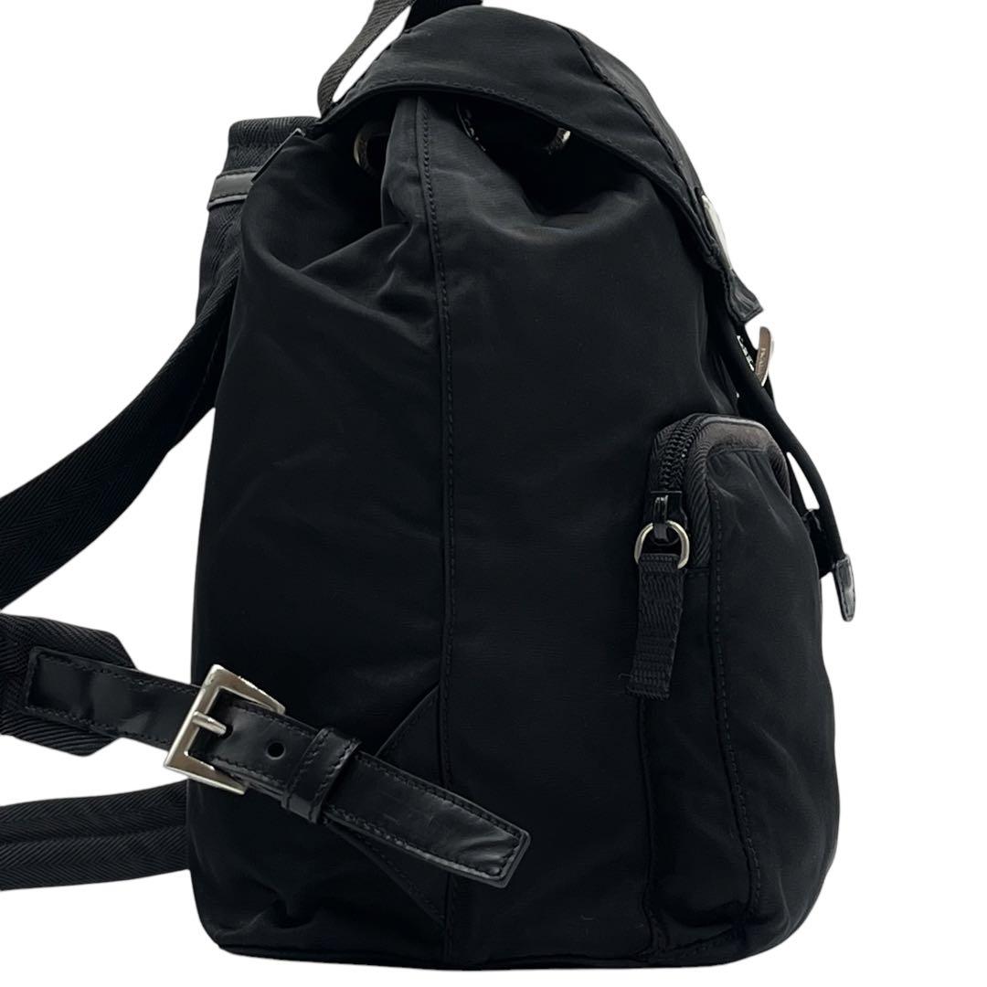 【美品】PRADA プラダ　リュック　ナイロン　ブラック　バックパック