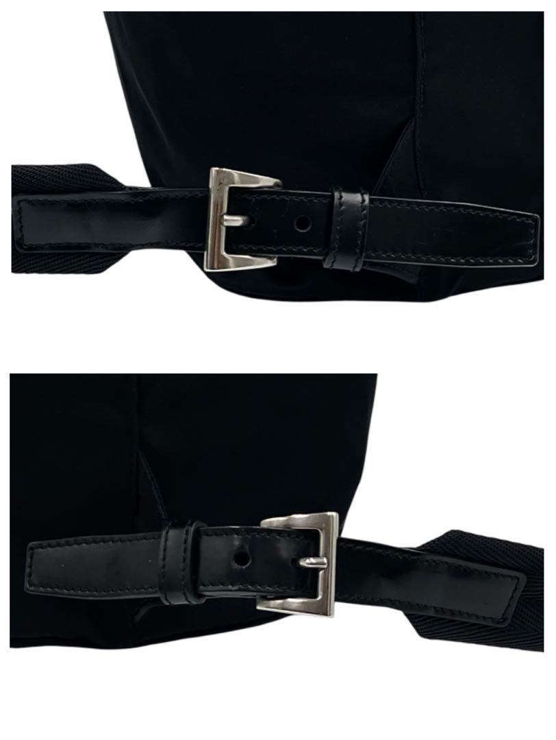 【美品】PRADA プラダ　リュック　ナイロン　ブラック　バックパック
