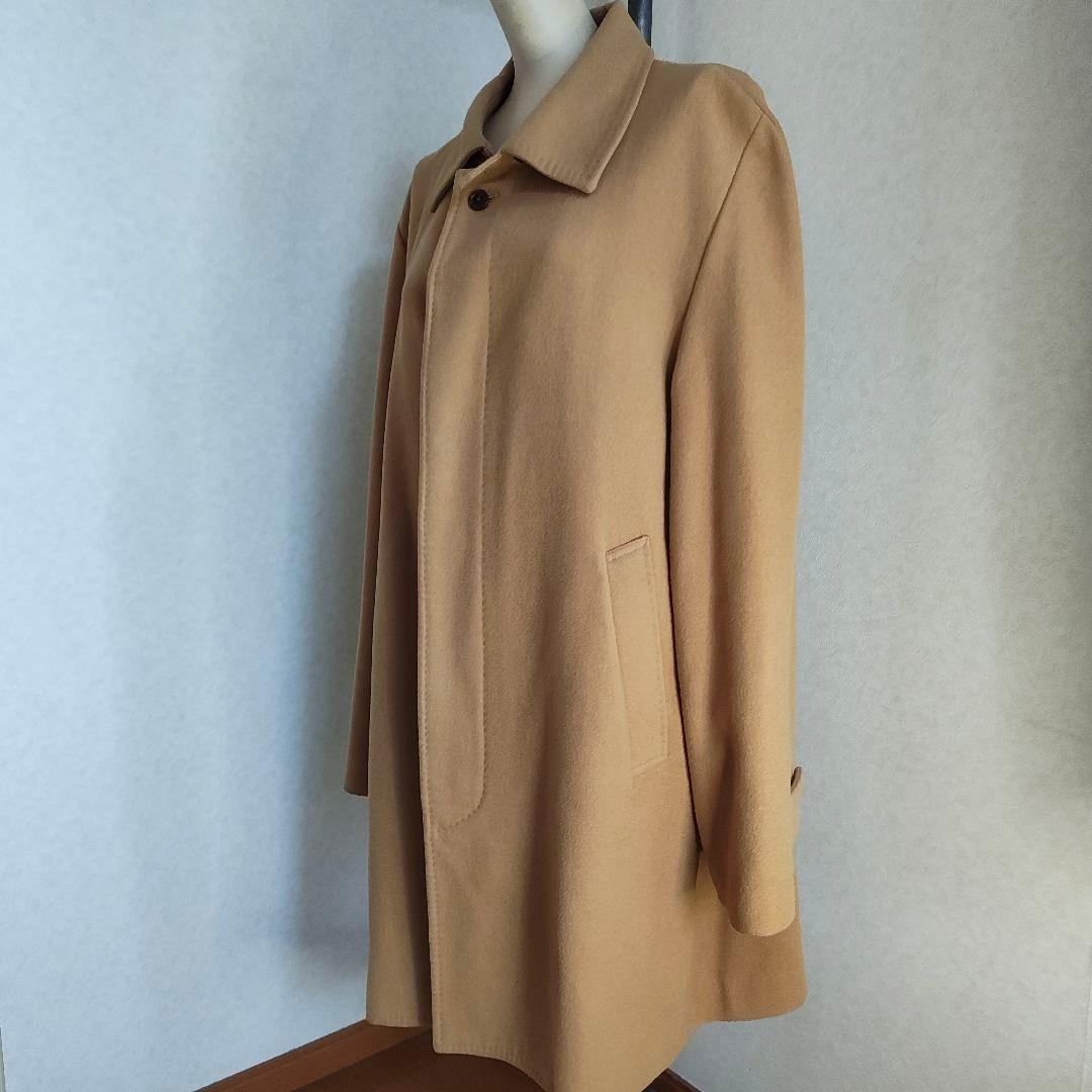 J.PRESS/ジェイプレス アンゴラ100% ロングコート キャメル L J.PRESS/ジェイプレス アンゴラ100% ロングコート キャメル L
