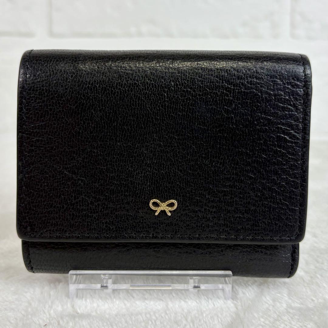 アニヤハインドマーチ 三つ折り財布 Eyes Mini