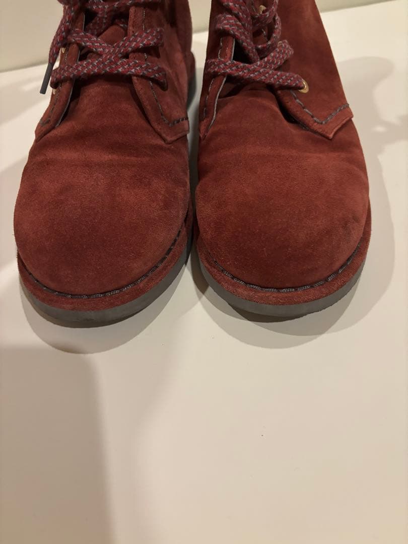 美品CHANEL レースアップ　スゥエードブーツ