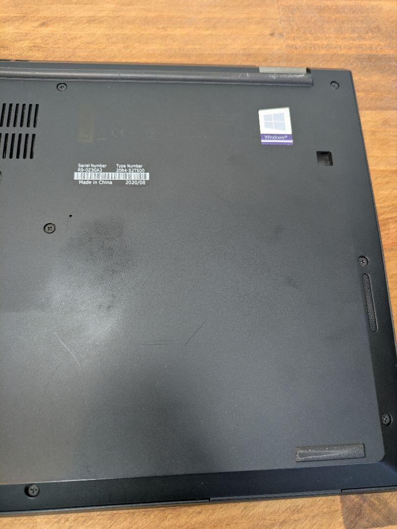 美品 ThinkPad 10世代 corei5 8GB 256GB 1週間保証⑦