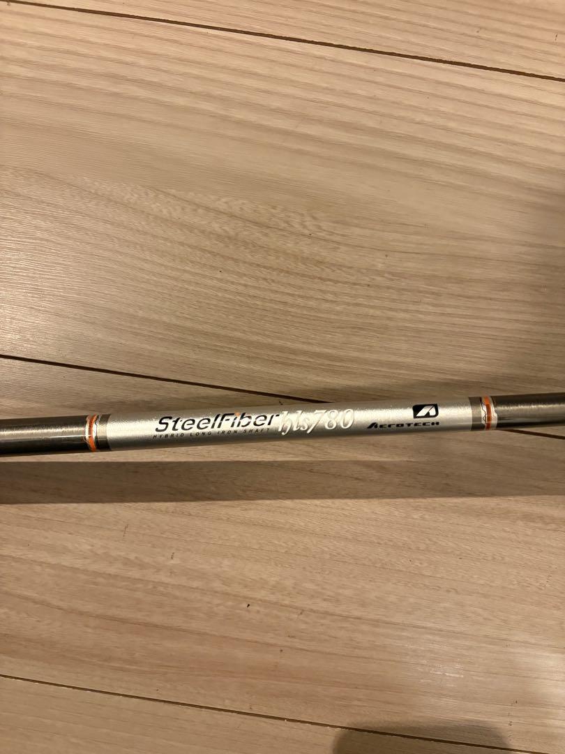 Q 28 ユーティリティ　PRGR　プロギア　スチールファイバー　リシャフト