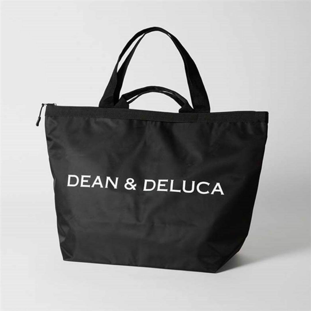 DEAN&DELUCAトラベルバッグ 再生ナイロン　ブラック　2025