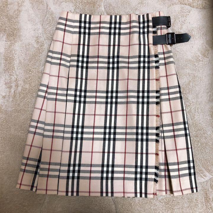 格安特価 BURBERRY LONDON バーバリー ロンドン 巻きスカート M 5IDZx-m24453164671 超激安得価
