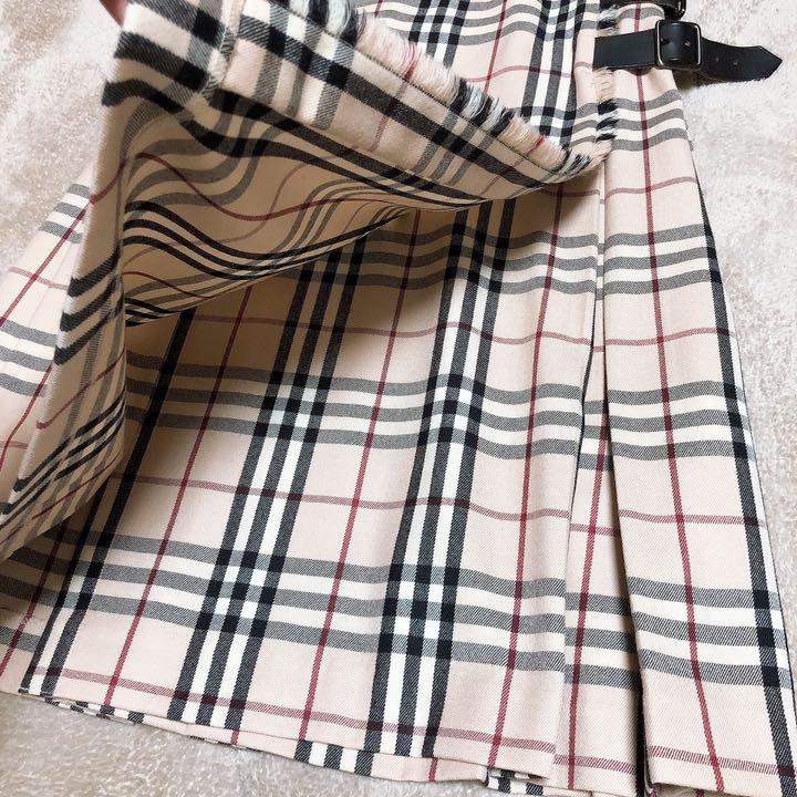 格安特価 BURBERRY LONDON バーバリー ロンドン 巻きスカート M 5IDZx-m24453164671 超激安得価