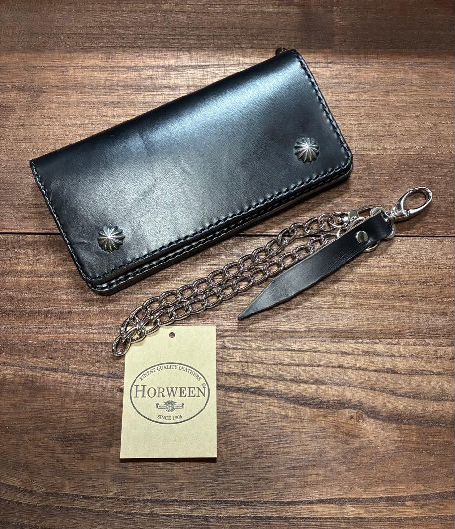 本革ロングトラッカーウォレット