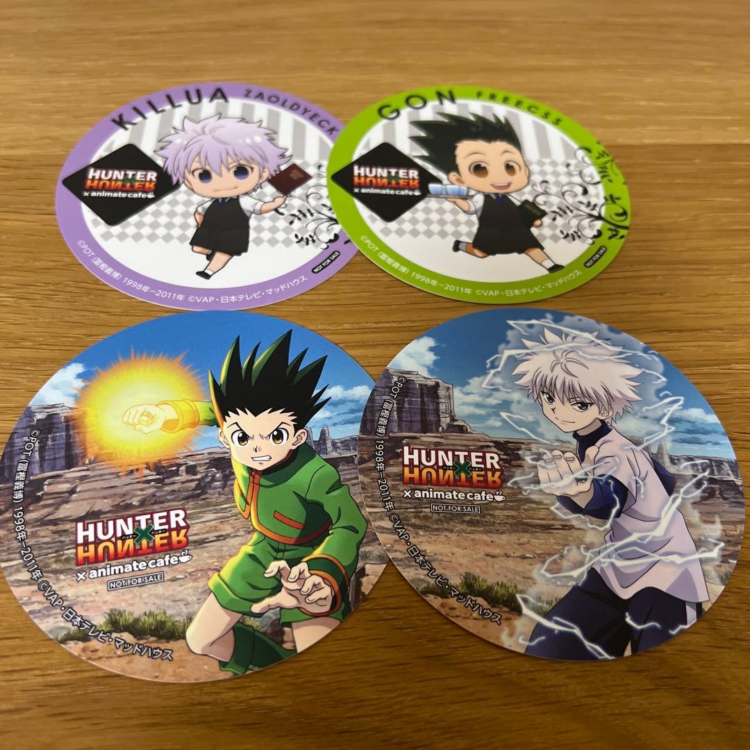 HUNTER×HUNTER アニカフェ コースターセット ハンターハンター