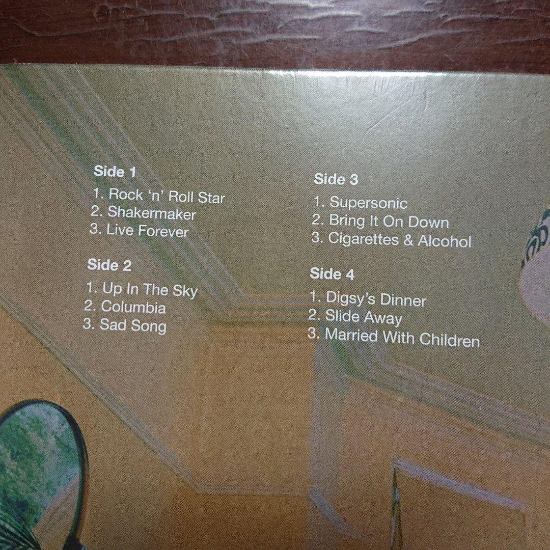 Oasis Definitely Maybe 30th 2LP 限定 レコード