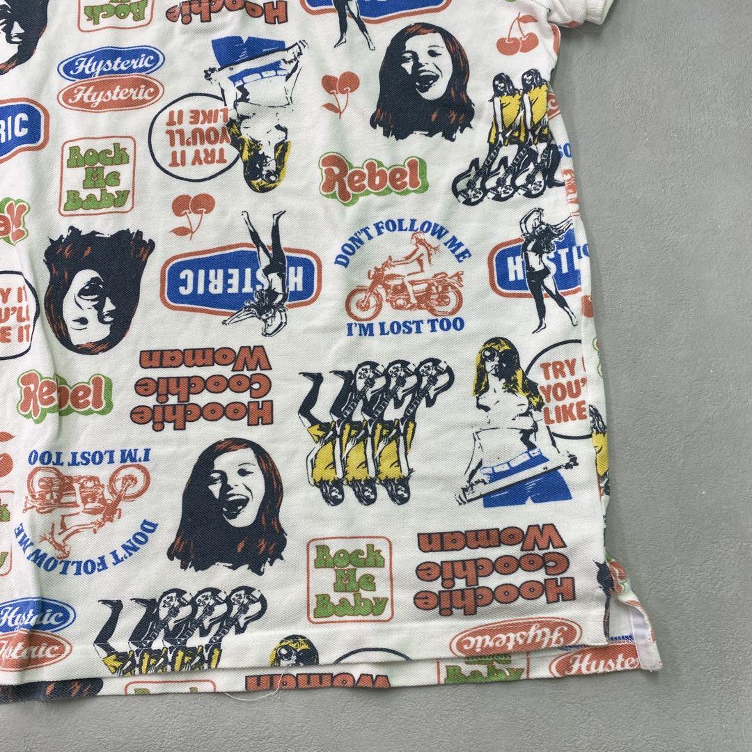 P449◯ hystericglamour ヒス ヒステリックグラマー ポロ