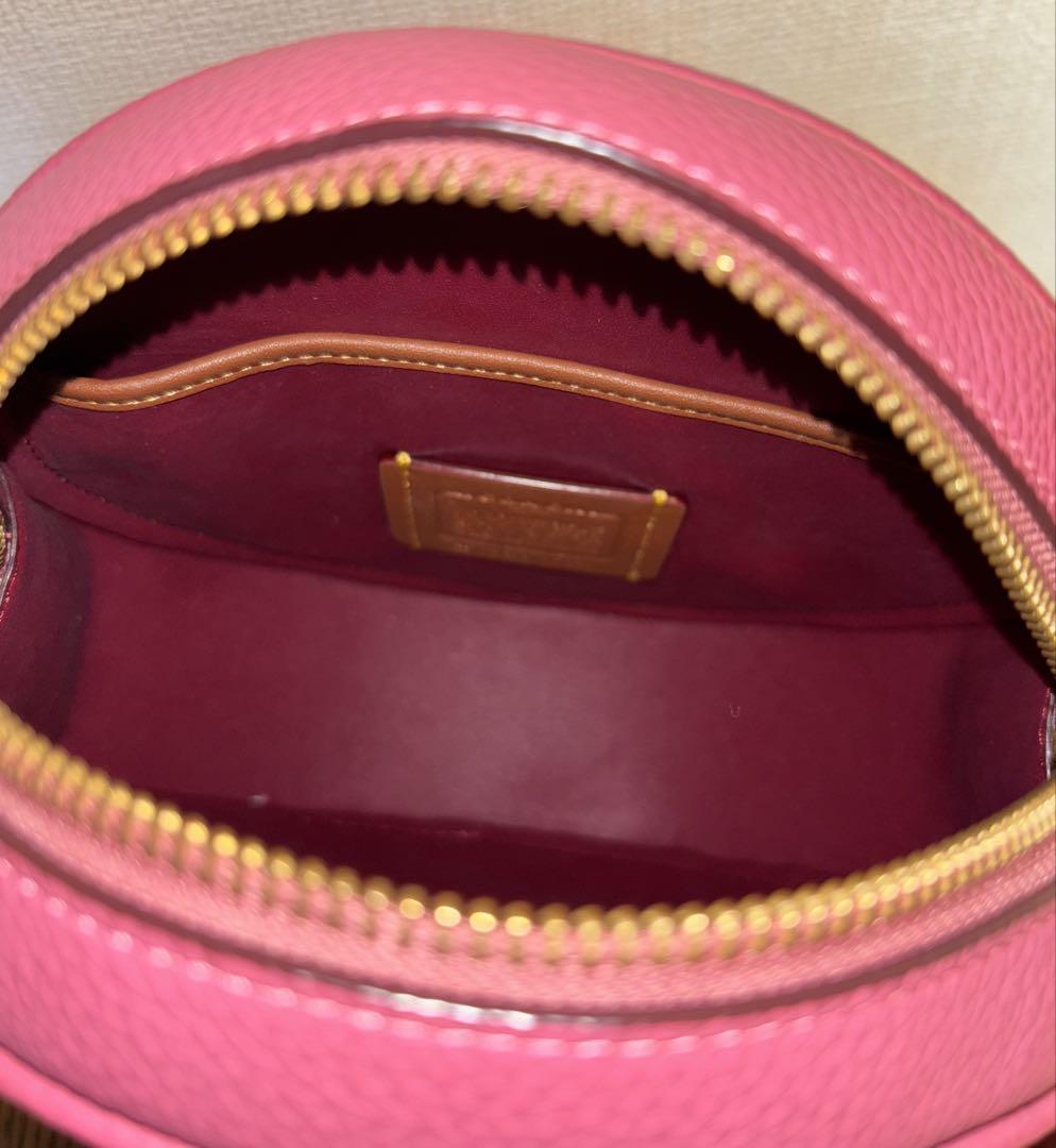 COACH ピンク ショルダーバッグ COACH ピンク ショルダーバッグ