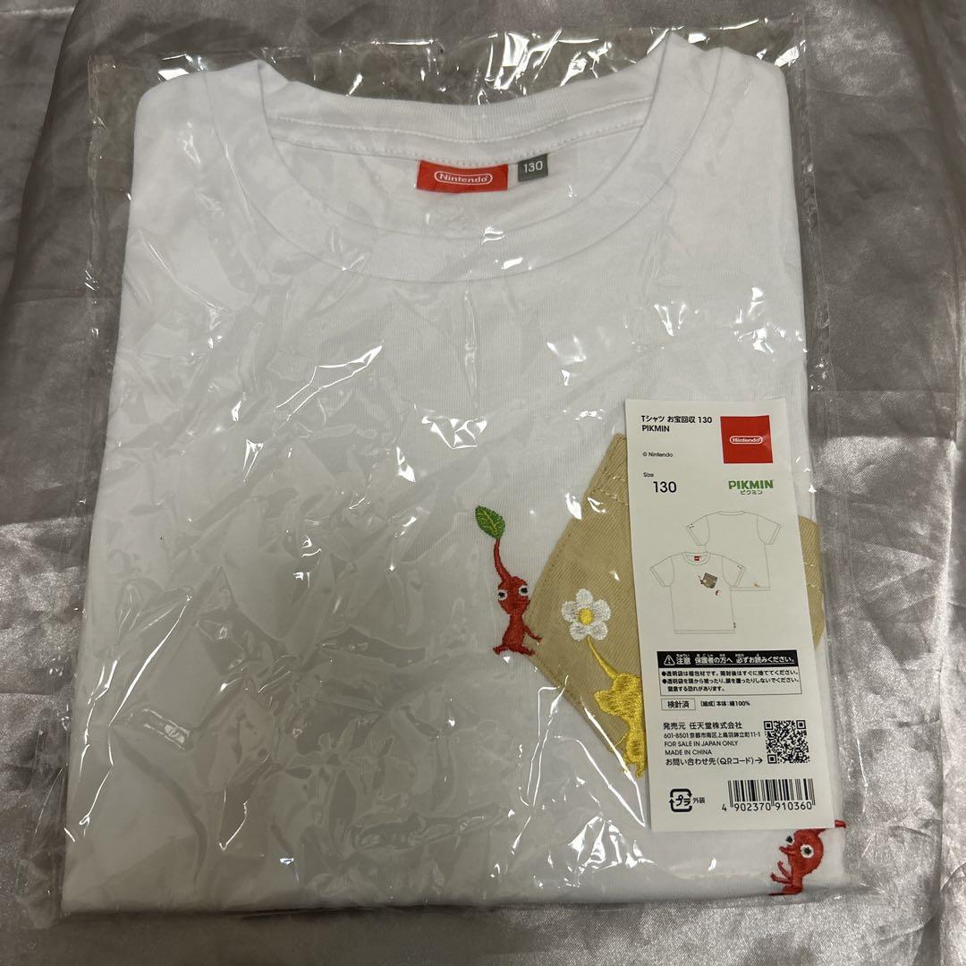 【セール】【新品未使用未開封】ピクミンお宝回収Tシャツ130,S,M,3枚セット Nintendo Tokyo Limited PIKMIN Shirt Treasure Collection from