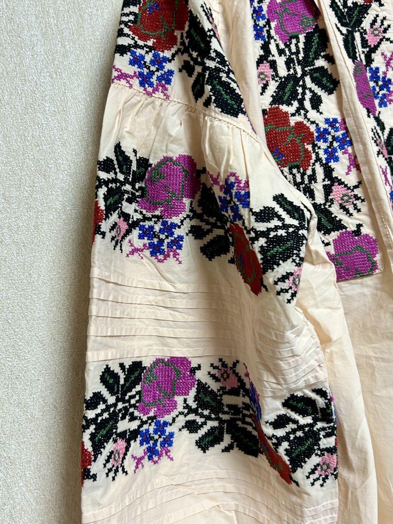 HARUMI HIYAMA 刺繍　ブラウス HARUMI HIYAMA 刺繍 ブラウス