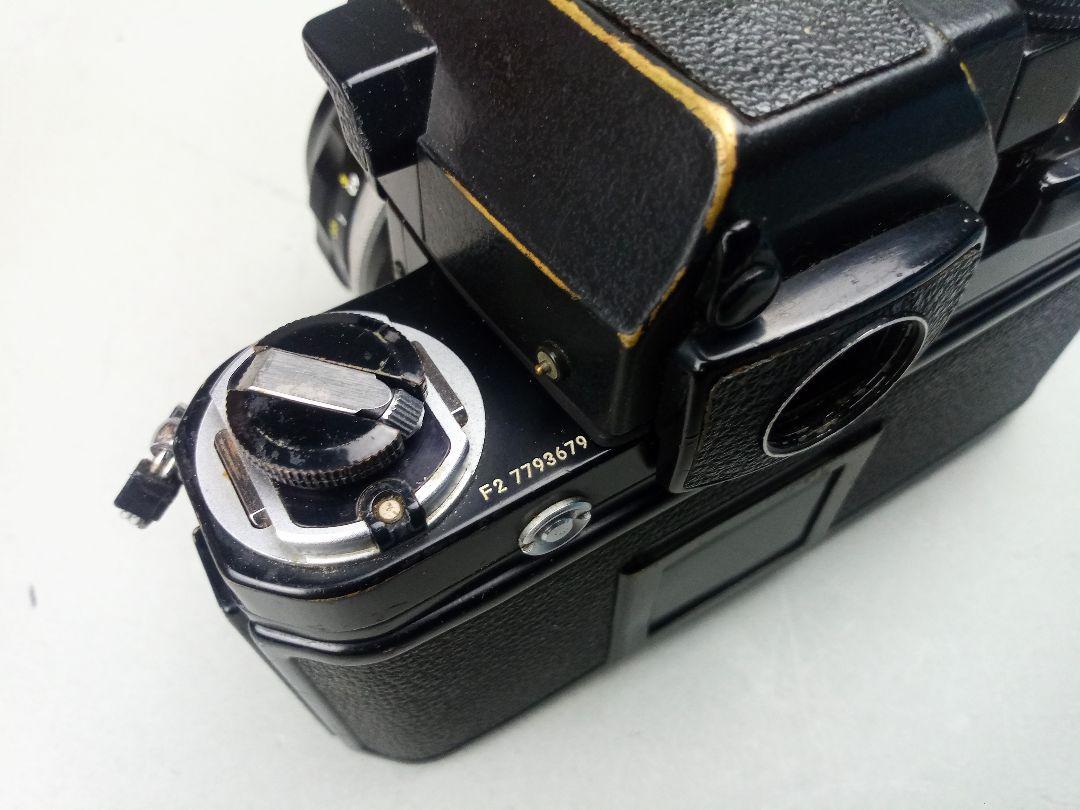 Nikon F2 28mm f3.5 ブラックボディ 実働機