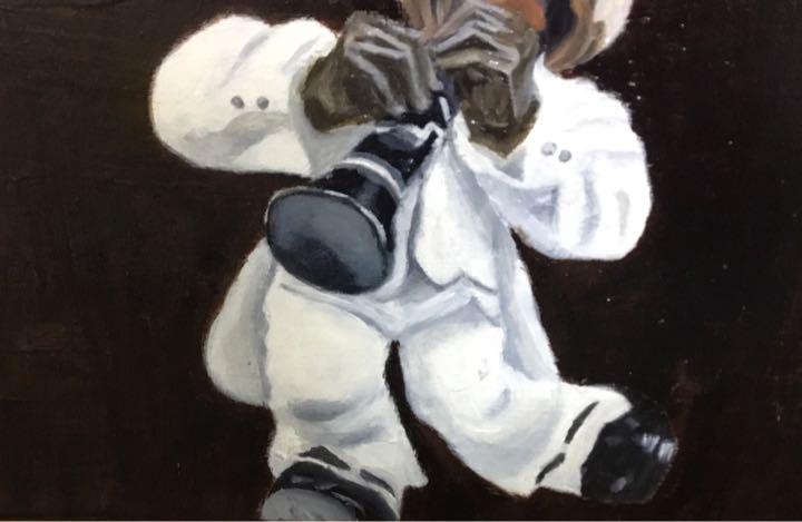 人気ブランド 油絵「 3点セット 」原画 ジャズ 絵画