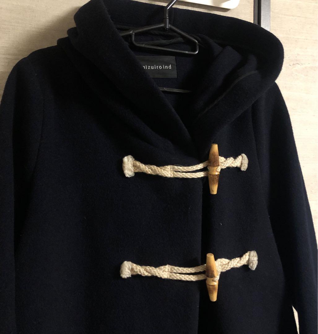 ☆美品☆ mizuiroind ミズイロインド　日本製　ダッフルコート