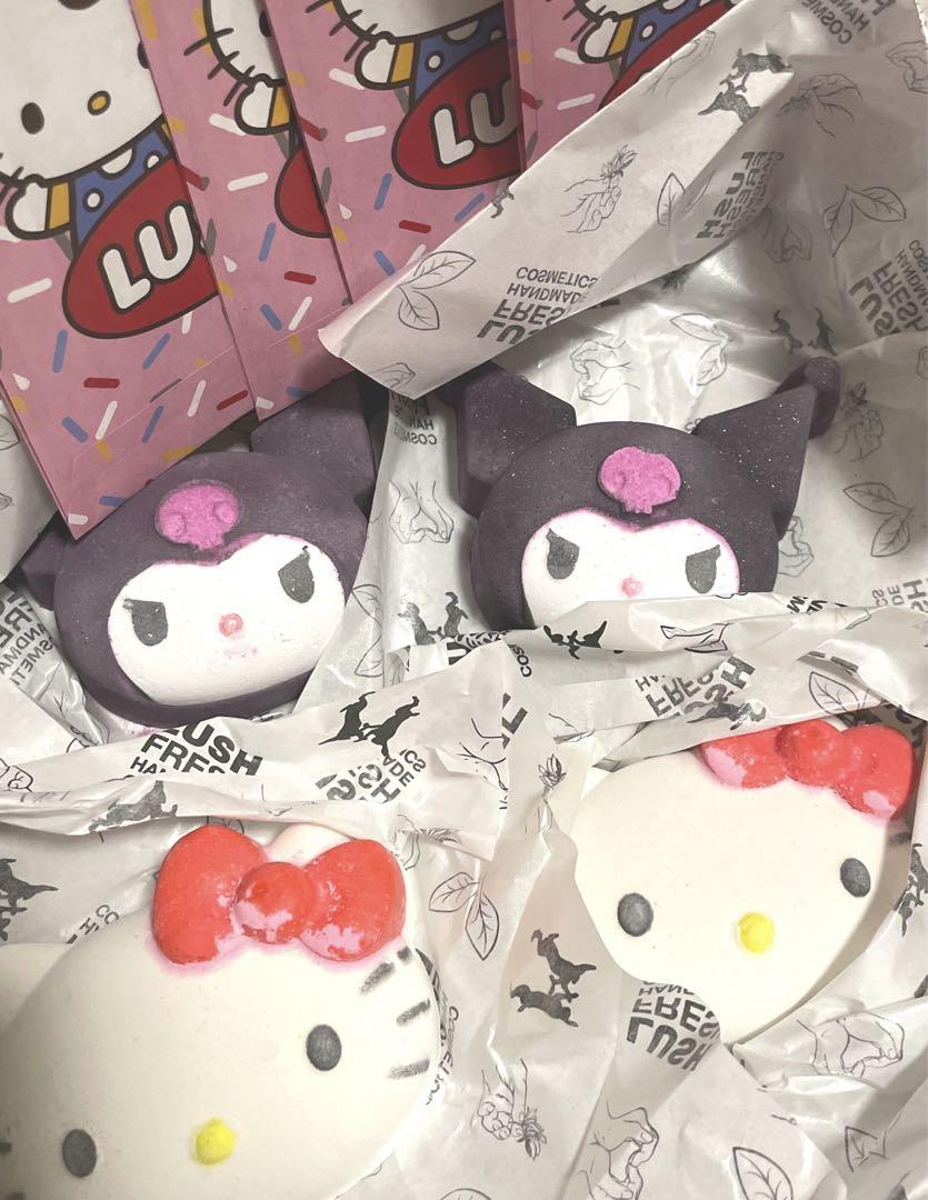 LUSH ハローキティ クロミ 入浴剤 バスボム　4個セット
