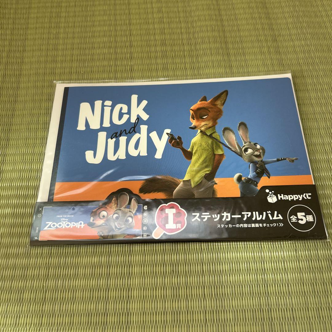 Happyくじ ズートピア A賞 ジュディ&ニックフィギュア その他