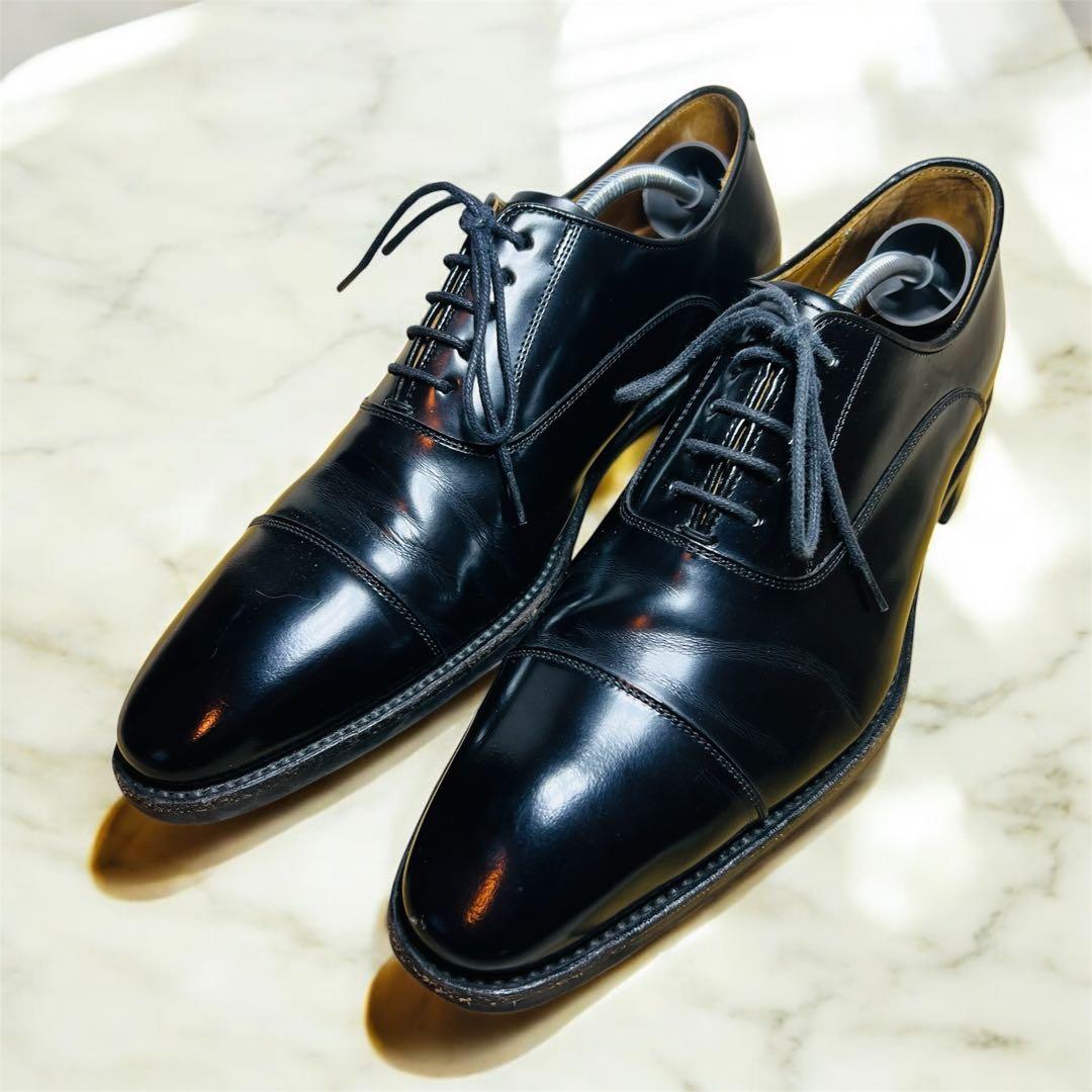 REGAL リーガル ブラック 革靴 ストレートチップ 24.5cm24.5cm・REGAL