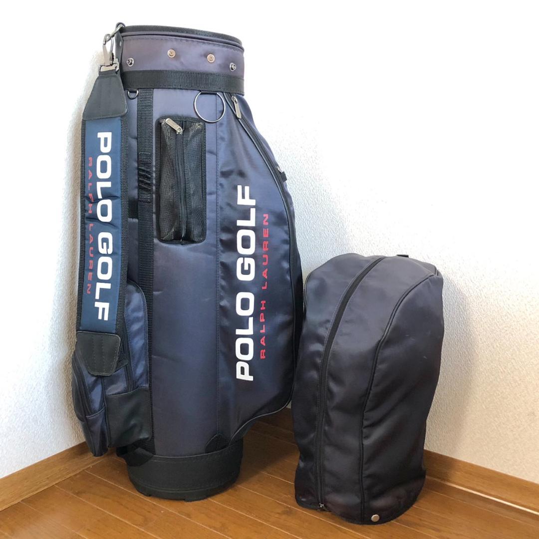 【希少】 PORO GOLF ラルフローレン キャディバッグ 6分割 ネイビー